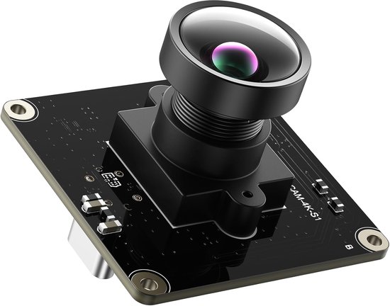 SnelShoppen - USB 3.0 UVC Camera Module met IMX415 Sensor, 4K@30FPS, 1080P@60FPS, Plug and Play voor Windows, Linux, Mac, Android, Raspberry Pi, Jetso