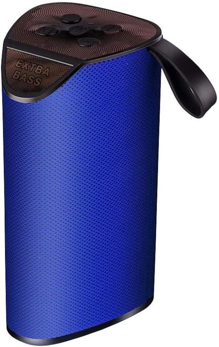 SnelShoppen - Draagbare Bluetooth Speaker - Draadloze MP3 Speler met USB, FM Radio, 10M Bereik - Krachtig Geluid en Diepe Bass - Ideaal voor Feest, Ca