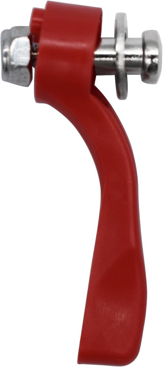 SnelShoppen - Professionele Haar Clipper Accessoires Reparatie Onderdelen, Verstelbare Hendel Compatibel met Draadloze en Draad Haar Clippers, Rood, R