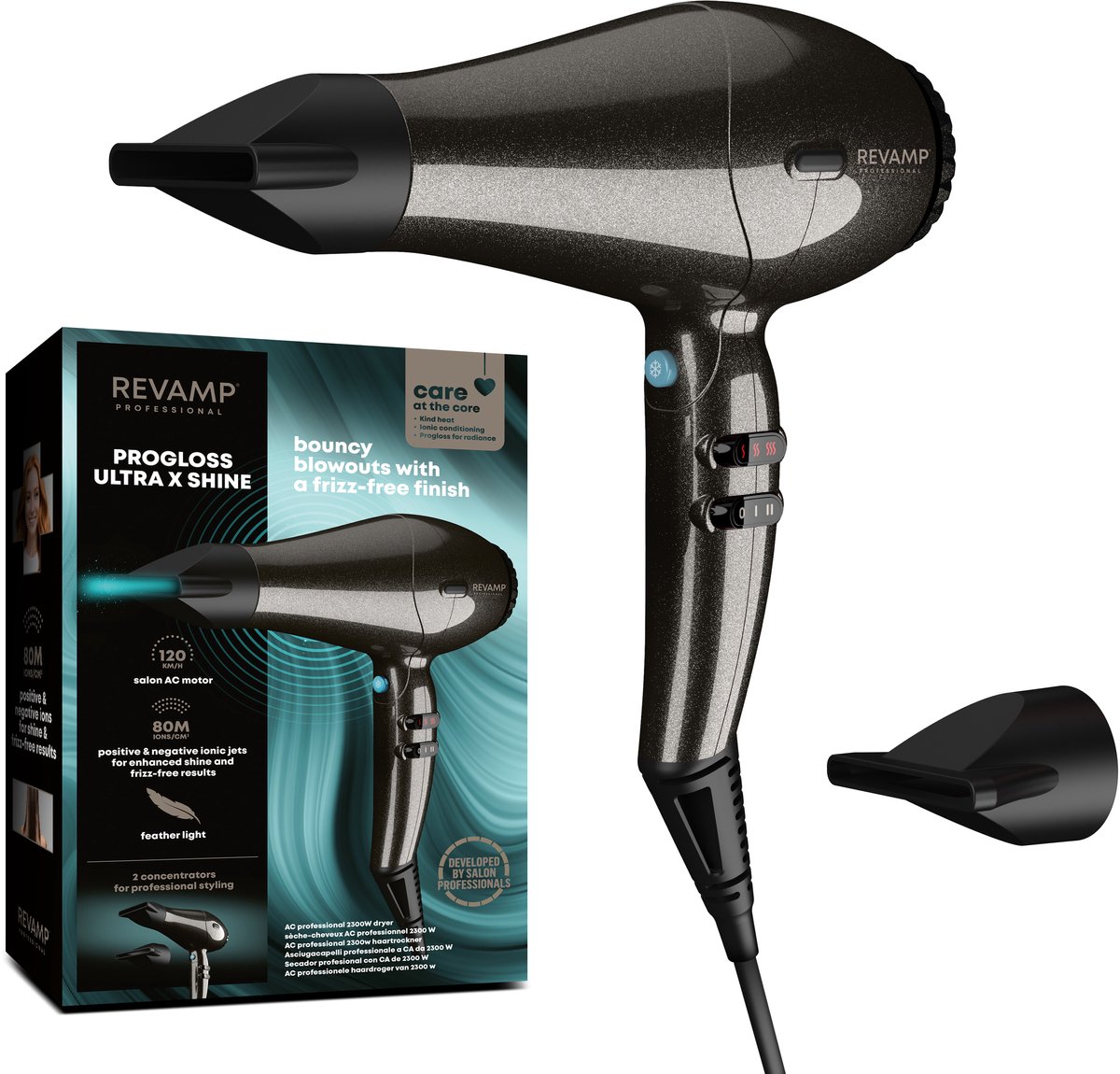 Revamp DR3950 Föhn met 2200 Watt en Ionentechnologie - Revamp - €79,99
