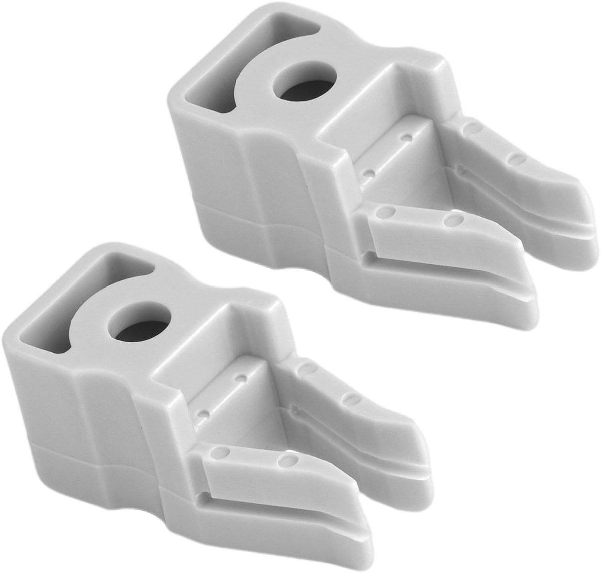 SnelShoppen - Sliding Door Stopper 128866 - 2 Stuks - Vervangonderdeel voor PAX, Hasvik, Grimo Kasten - Makkelijk te Monteren