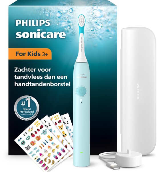 Philips Sonicare For Kids 3+ HX6500/33 Blauw