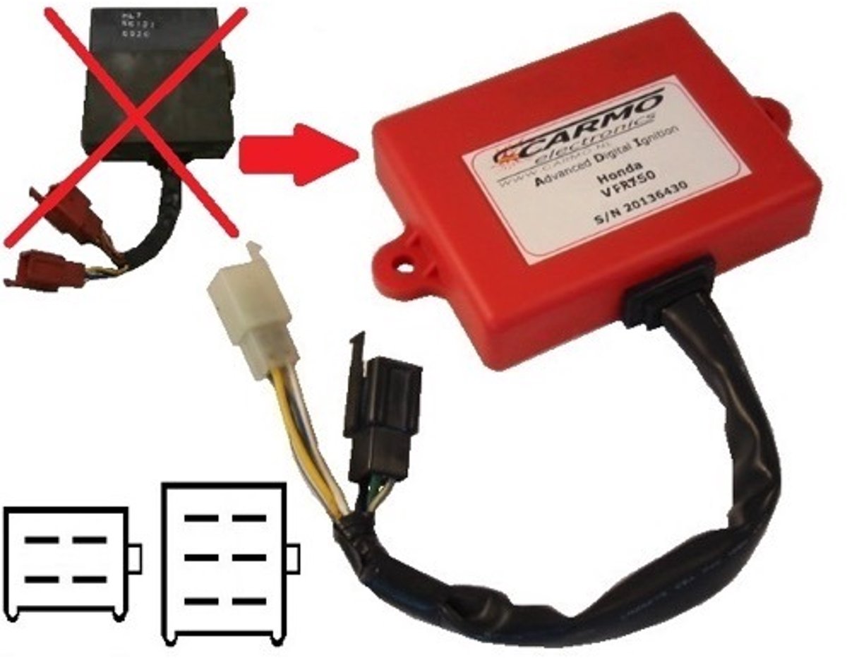 Carmo CARI-HO-VFR700-ML7M Honda VFR700 Interceptor ML7 - ontsteking