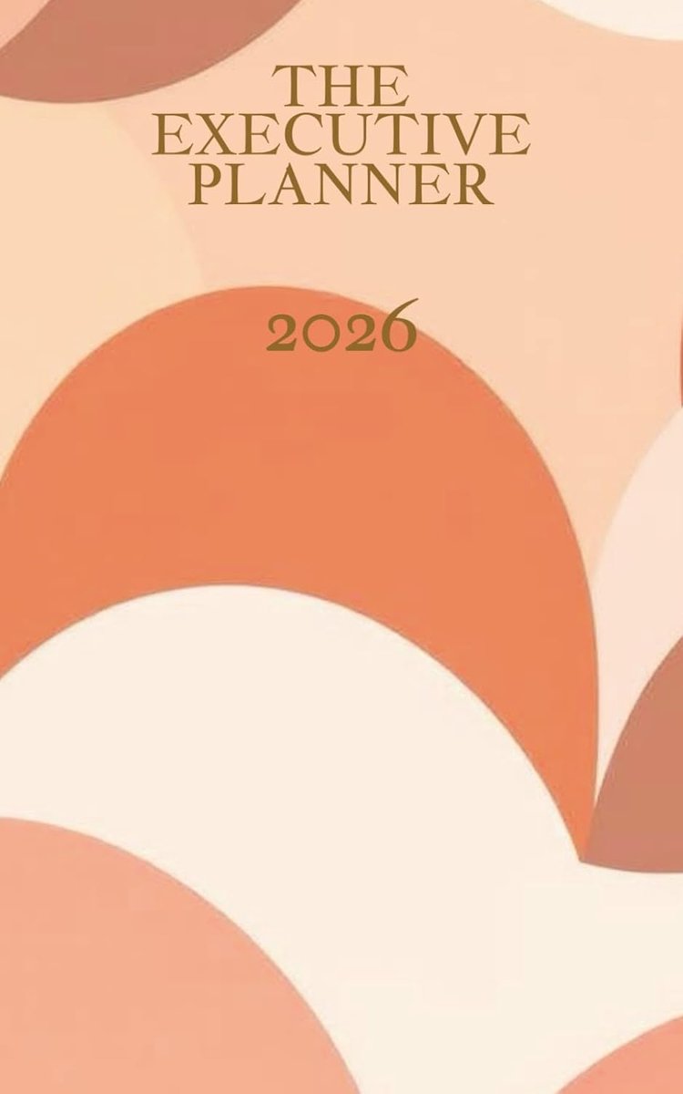 SnelShoppen - 2026 Executive Planner | Compact 5x8 Week- en Maandjournal | Watercolor Ontwerpen | Inclusief 2025-2027 Jaaroverzichten, Notities en Wac