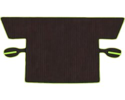 Auto Voorruitafdekking - Vorstbescherming - Winter Bescherming - Magnetische Rand - 260 x 115 cm - Groen