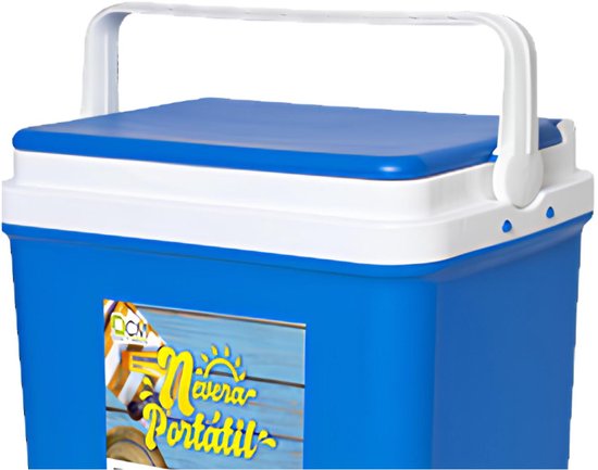 CM Iceberg koelbox - 25L - kunststof - blauw - 37 x 25 x 37 cm van CM — afbeelding 5