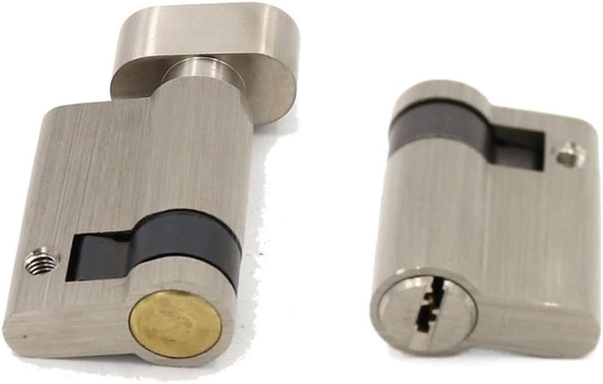Deurstangslot Cilinderslot - Slotcilinder Deur - Beveiliging Deur - Half Excentrisch - 45 mm x 32 mm - Metaal