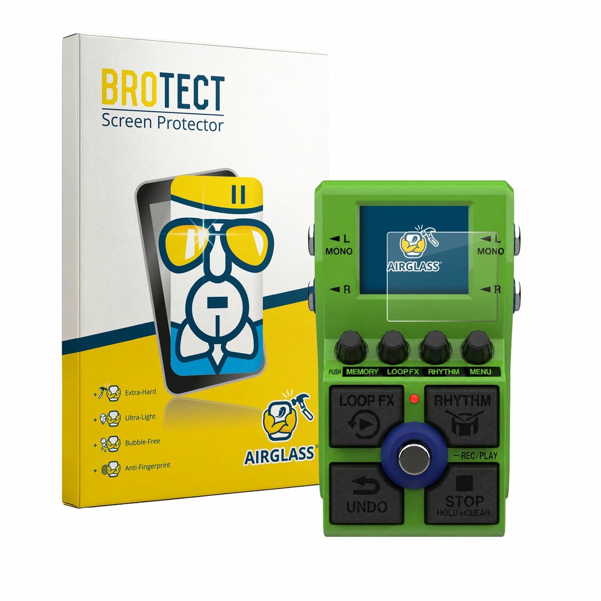 Screenprotector voor Zoom MS-90LP Plus Beschermglas transparant