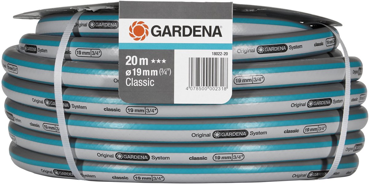 Gardena Classic Tuyau d'arrosage - Ø 19 mm (3/4) - 20 m