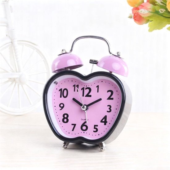 Pastelkleur Wekker - Nachtlampje Desktop - Stil Wakker Worden - Stille Sweep Beweging - 75 cm - Groen Oranje — afbeelding 2