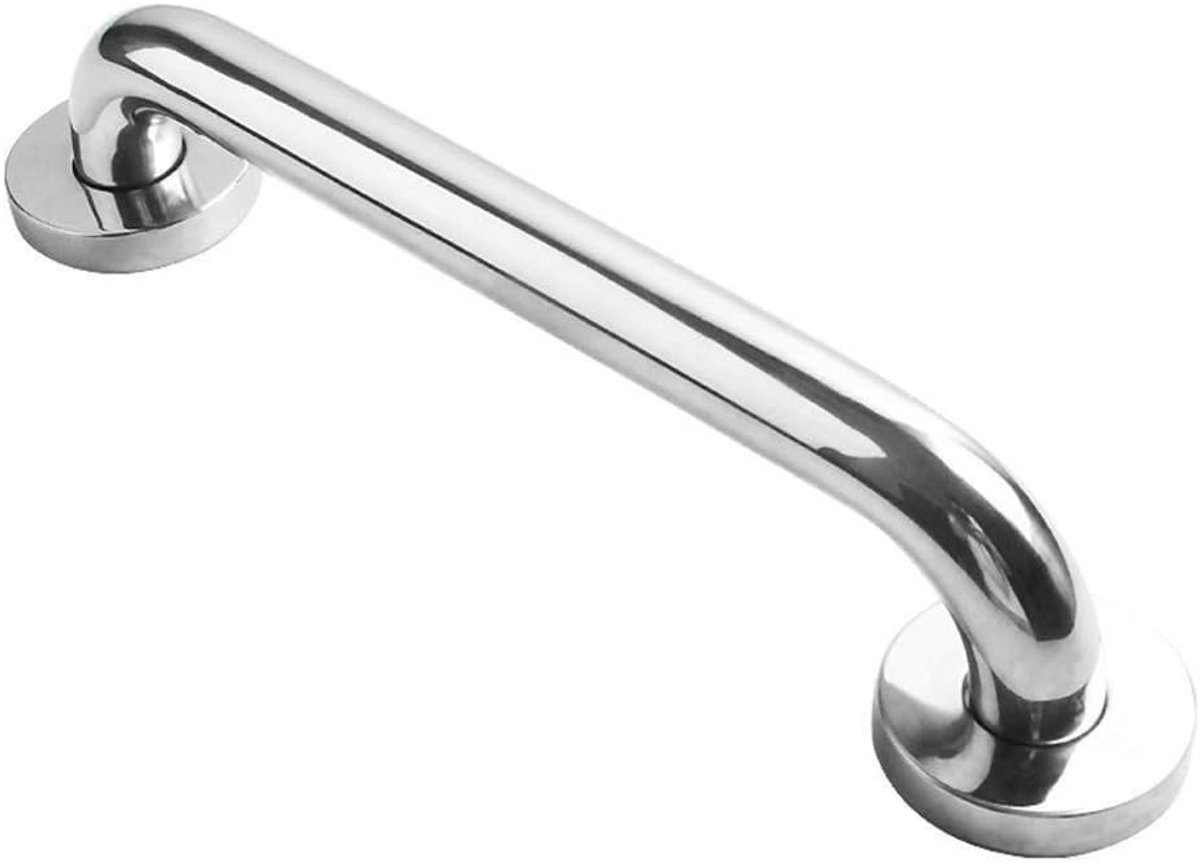 Badkamerbeugel - Antislip handgreep - Veiligheid in huis - Verborgen montageontwerp - 60 cm - Zilver