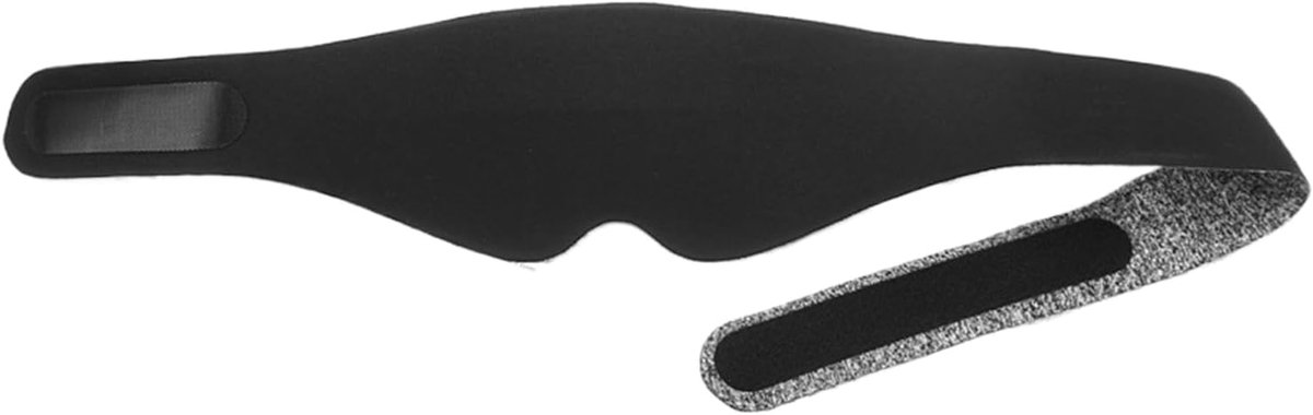 Slaapmasker - Nachtmasker - Reizen en Rust - Verstelbare Pasvorm - 28x11x3 cm - Zwart
