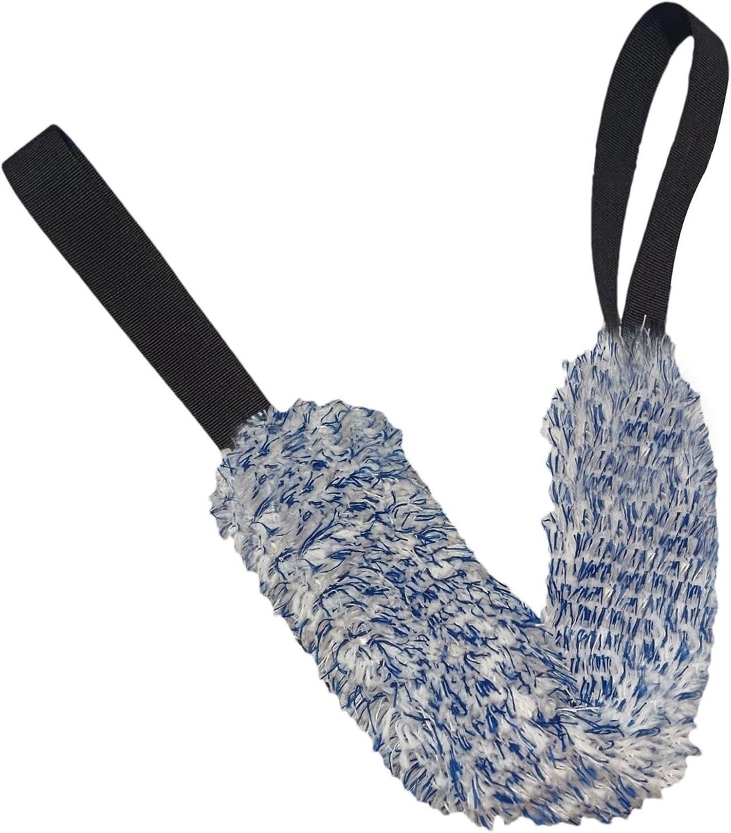 Velgenreinigingsborstel - Wielwasdoek - Auto Poetsen - Dubbelzijdig Ontwerp - 26.5 x 23.2 cm - Blauw