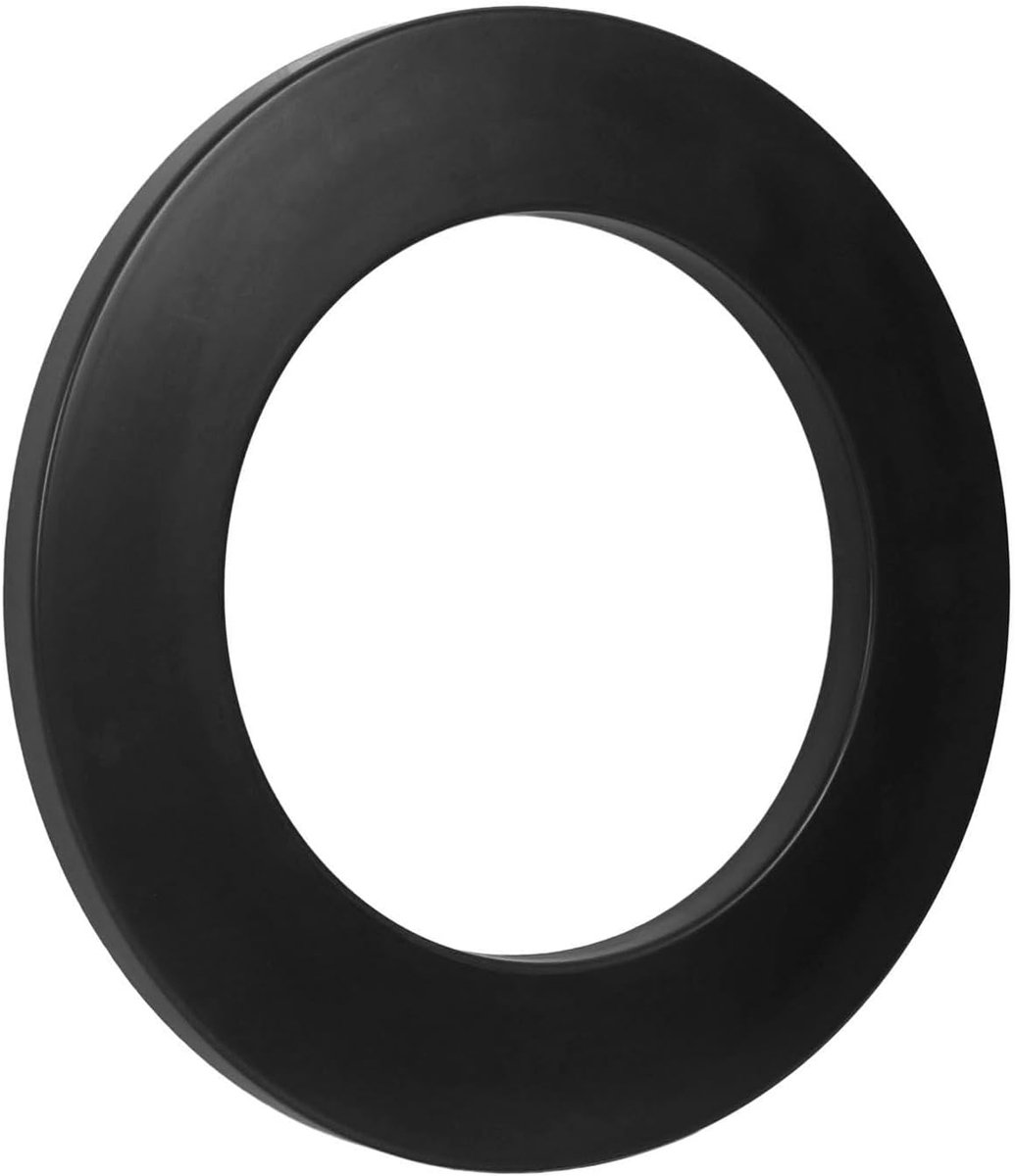 Darts Surroundring - Dartbord Beschermer - Muren Beschermen - Eenvoudige Installatie - 45 cm Binnendiameter - Rood