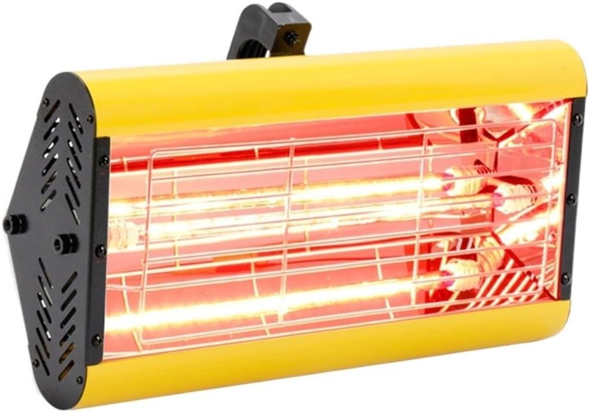 Infrarood Verfverwijderaar - Warmtelamp Verf - Verf Drogen - Kortegolf Technologie - 45 x 22 x 13 cm - Zwart