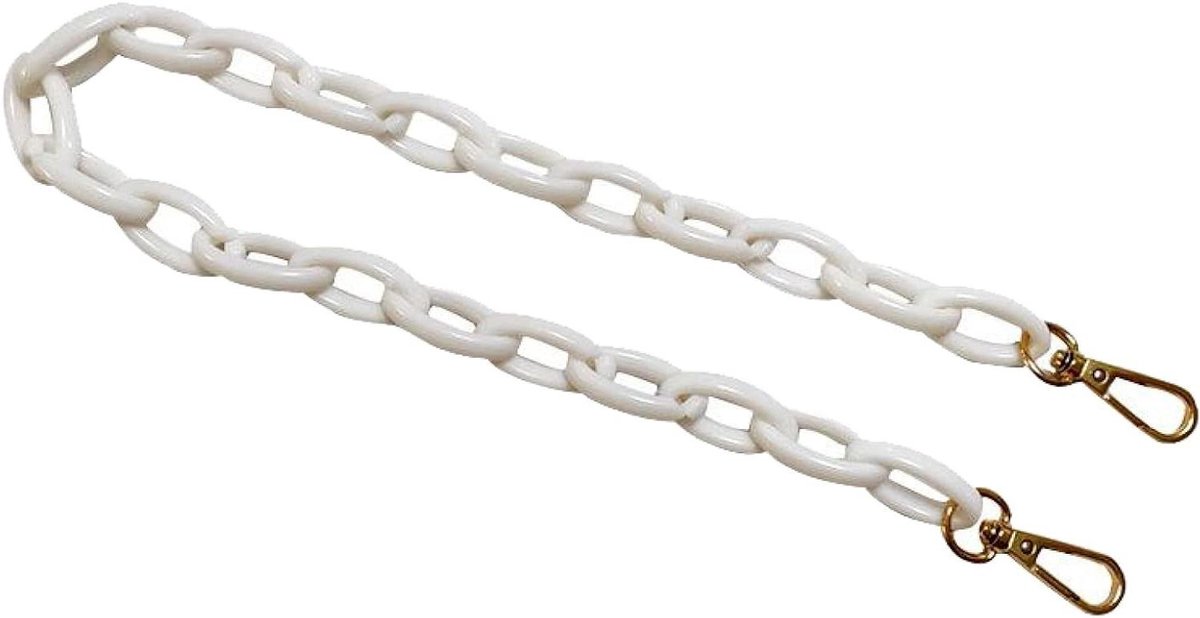 Handbag Strap - Bag Chain - DIY Handbags - Detachable Acrylic - 120cm - Pink