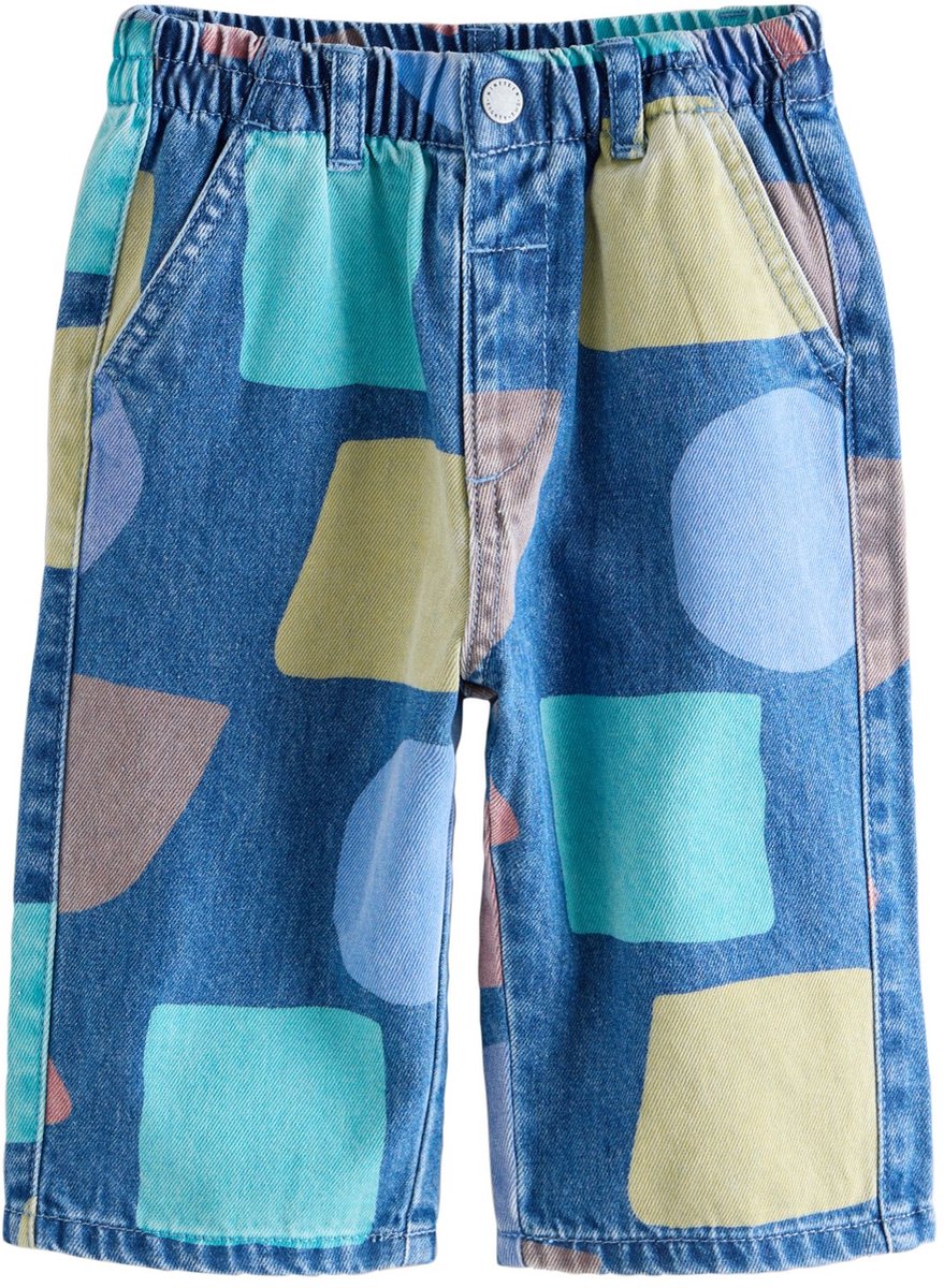 Next - Jongens - Jeans met ruimvallende pasvorm - Blauw