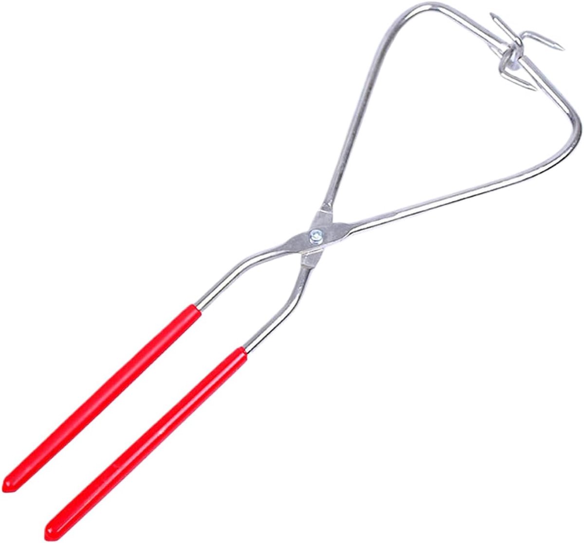 Glazuur Tang - Smeltkroes Tang - Keramiek Bewerken - Anti-slip Ontwerp - 190 g - Rood