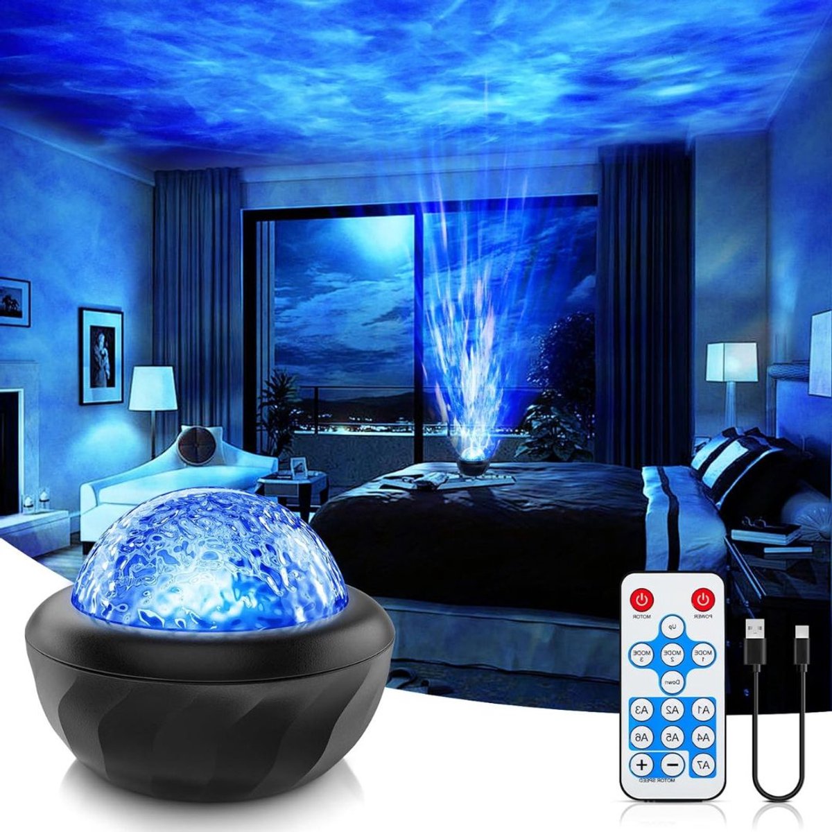 CLVP® Noorderlicht Projector - Galaxy Lamp - Aurora Projector