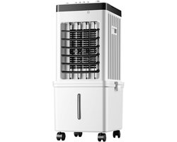 Verdampingsluchtkoeler - Mobiele Airco Ventilator - Ruimte Koelen - Grote Tank Capaciteit - 15 Liter - Mechanisch