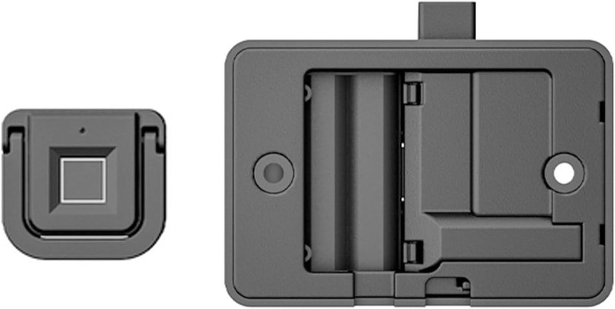 Slim Vingerafdruk Slot - Slimme Deurvergrendeling - Kast Beveiligen - Snelle Vingerafdruk Herkenning - 10 x 5 x 7 cm
