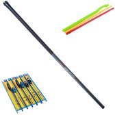 Ultimate Action Tele Pole Vaste Hengel Set 6m - Vaste Hengel