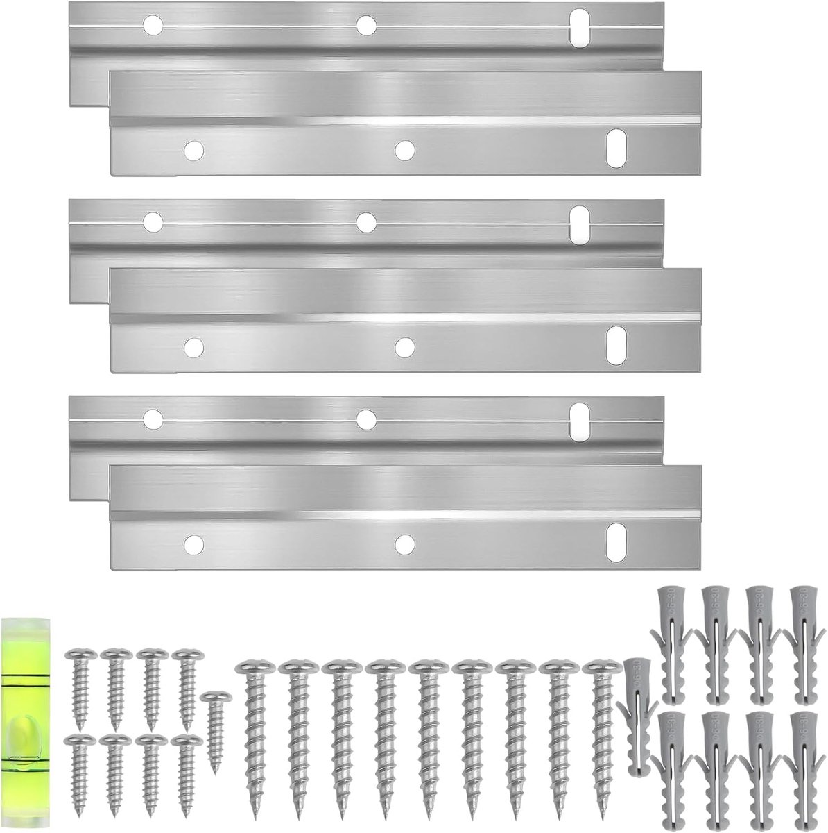 Z-haken voor ophangen 15 cm - sterke ijzeren bevestiging - interlocking ontwerp - ideaal voor foto's en kunst - ShopVlot