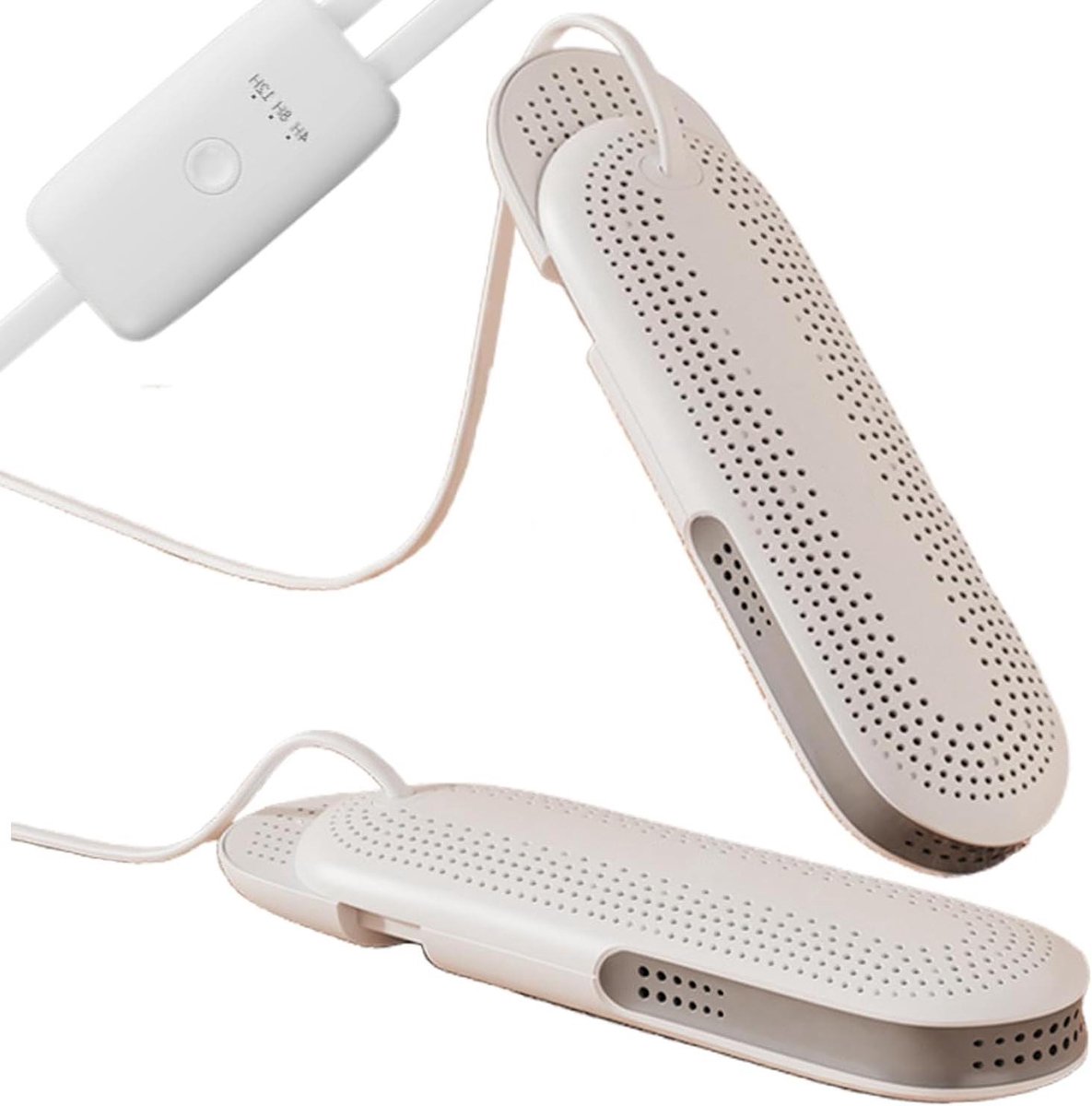 Draagbare Schoendroger - Schoenendroger UV - Schoenen Drogen - Uniforme Warmte - 19 x 7 x 4 cm - Grijs