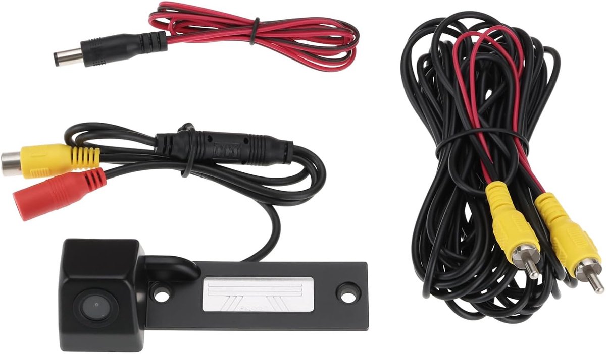 1 Set 170° Brede Waterdichte Achteruitrijcamera 73x23mm Vervangend Deel 3B5943021 Compatibel met VW Transporter T5 en Caddy Mk3