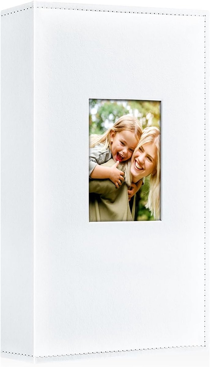 Fotoalbum 10 x 15 cm - Leer - Traditioneel - Perfect voor bruiloften - ShopVlot