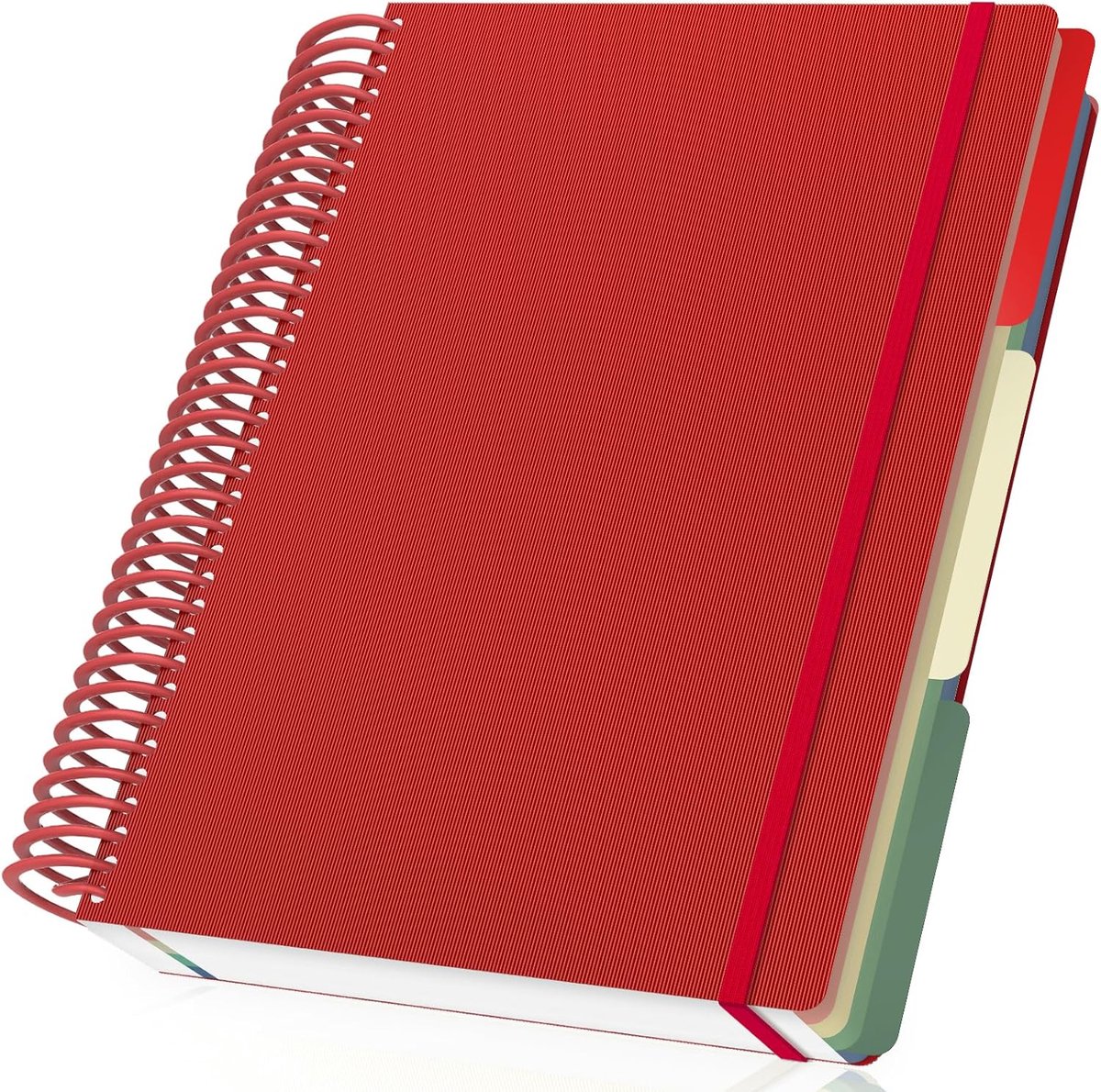 SnelShoppen - A4 Notitieboek Spiral, Diamant Notepad, 120 Vel, 240 Pagina's, Roze, Ideaal voor Reizigers, Dagboeken, Bloknotities