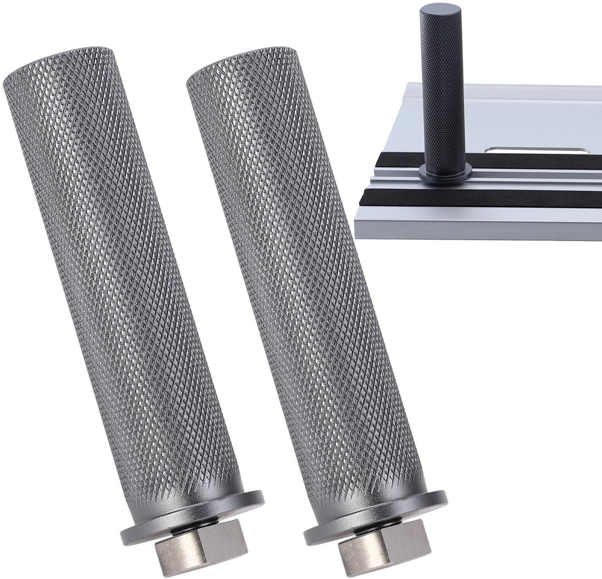 Omgoods - 2 Stuks Aluminium Werkbank Honden voor 20mm Gaten