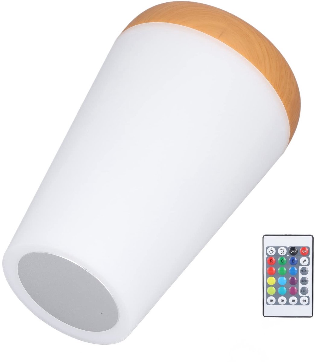 Omgoods - RGB Stemming Lamp met Sensor en Afstandsbediening - Bedlampje voor Bureau