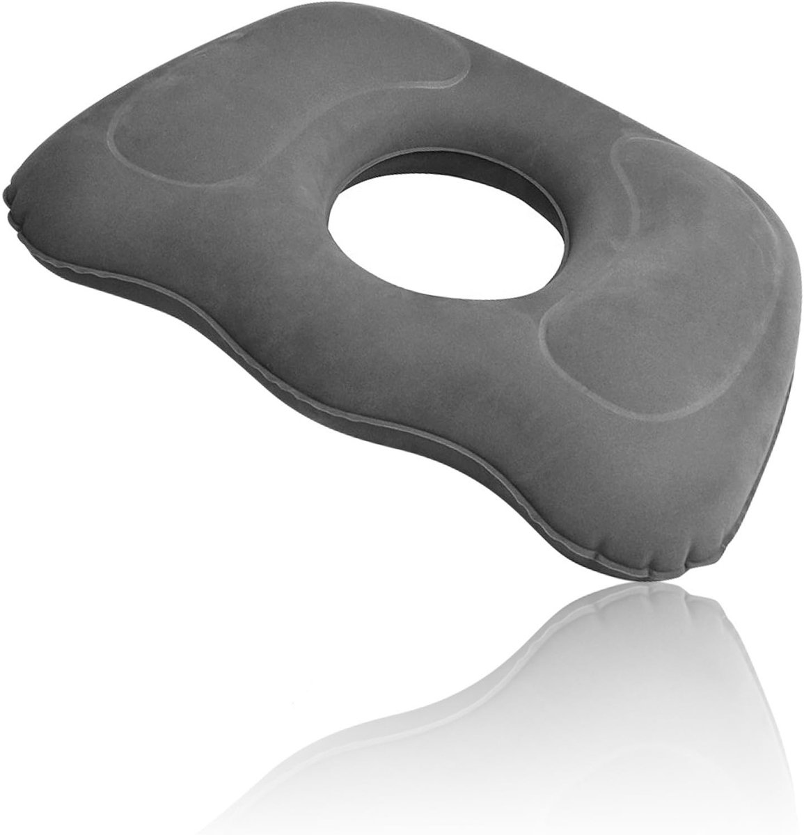 Omgoods - Opblaasbaar Donut Kussen - Orthopedisch Zitkussen voor Ontlasting