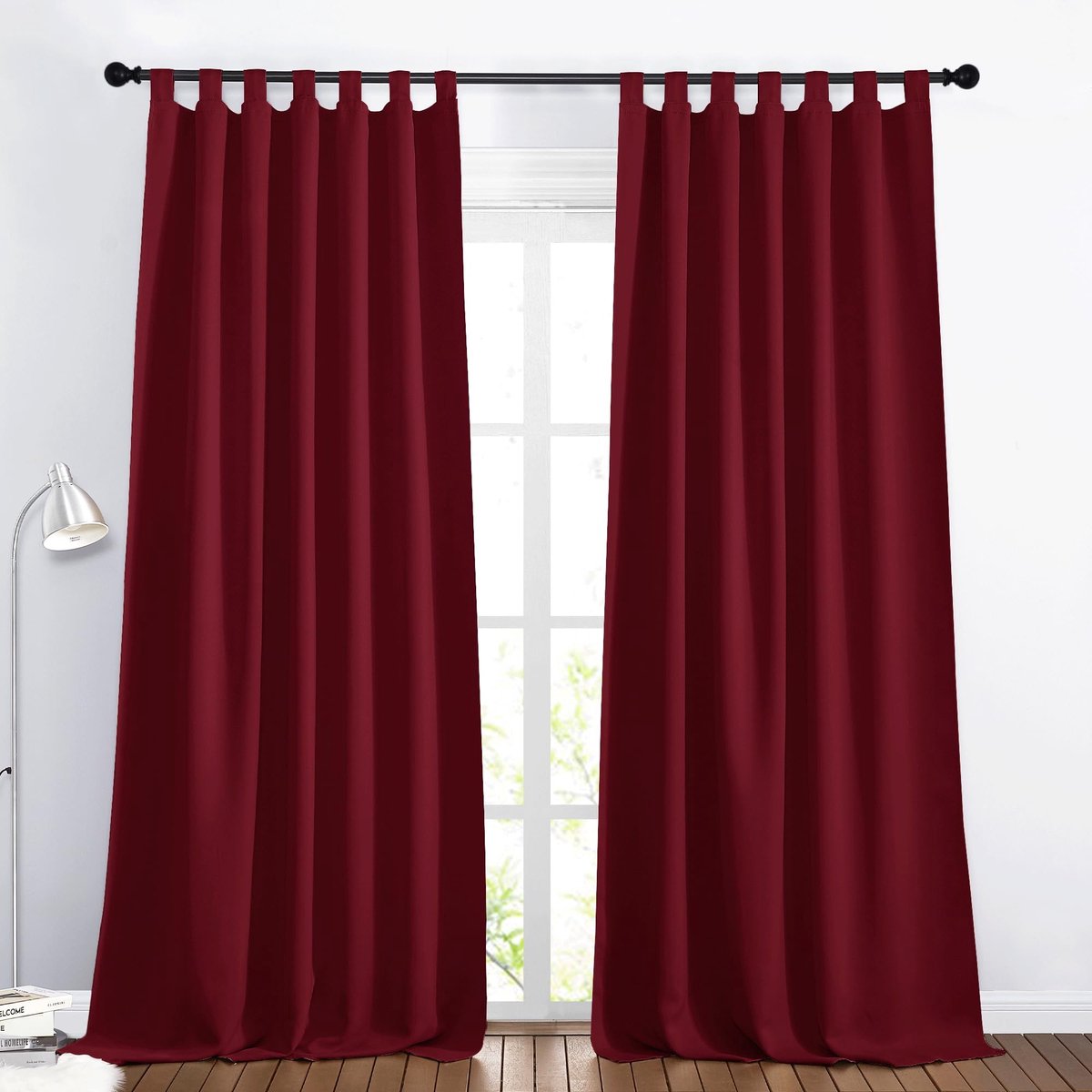 Omgoods- Verduisterende Gordijnen - 3-laags Verduisteringstechnologie - Gordijnen Kant en Klaar - 2 Stuks - 140x245cm - 100% Polyester