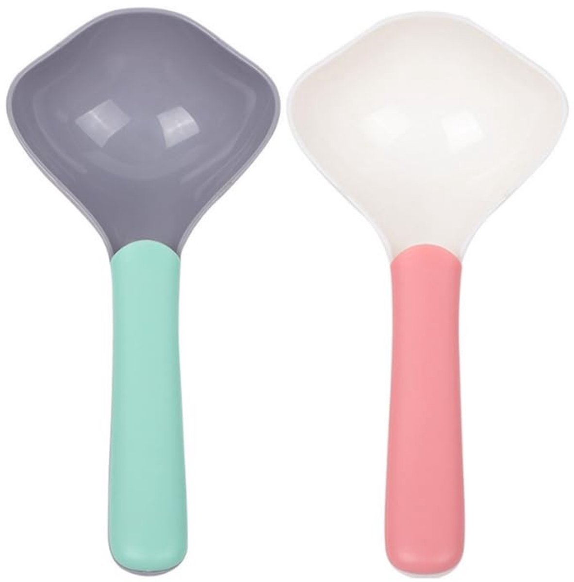 Omgoods - Set van 2 Plastic Hondenvoer Scheppen