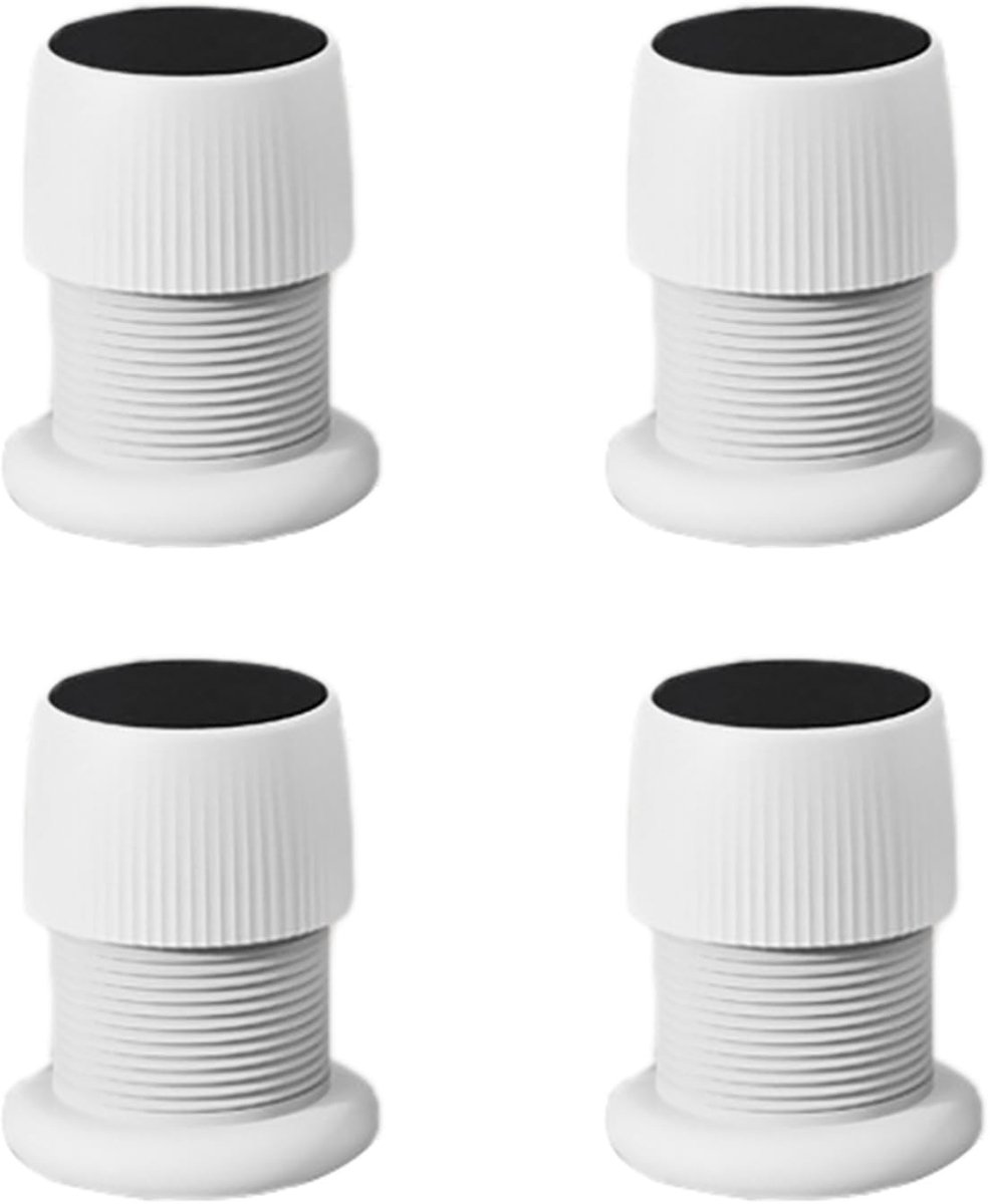 Omgoods- Bedverhogers 4 stuks - Verstelbaar - Antislip - Meubelverhogers - Draagvermogen 100 kg - Hoogte 4,1 cm