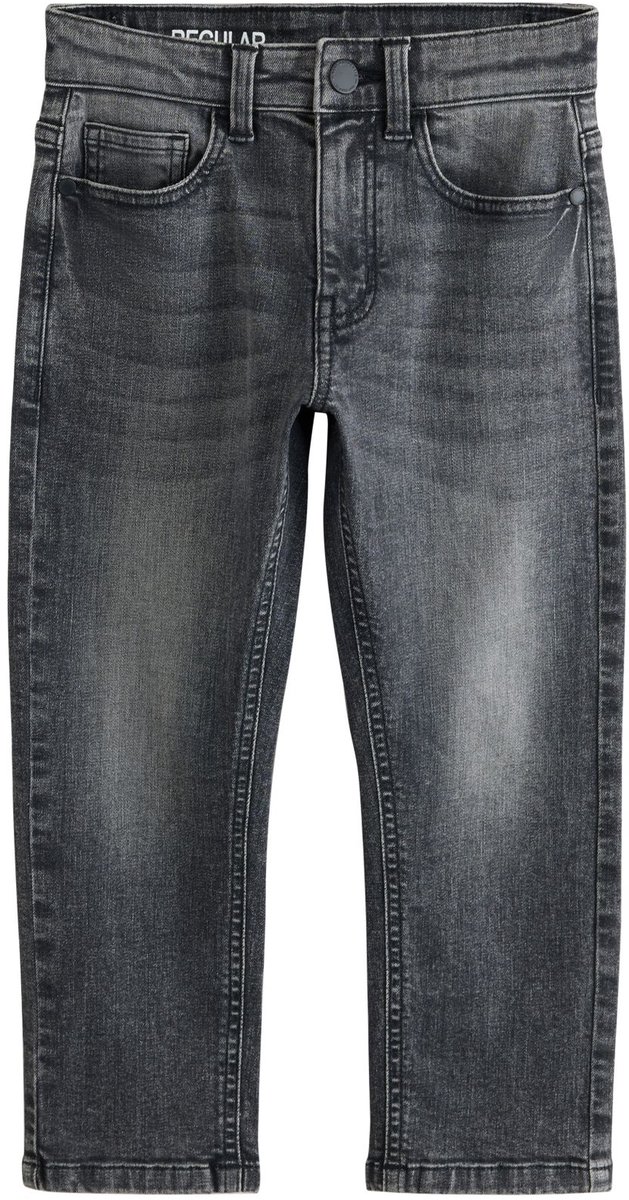Next - Jongens - Stretchjeans met standaard pasvorm - Grijs