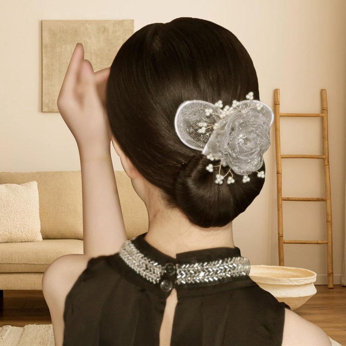 Haar Donut Bun Maker - Haarknot Shaper - Elegant Kapsel Creëren - Zachte Grip Beschadigt Niet