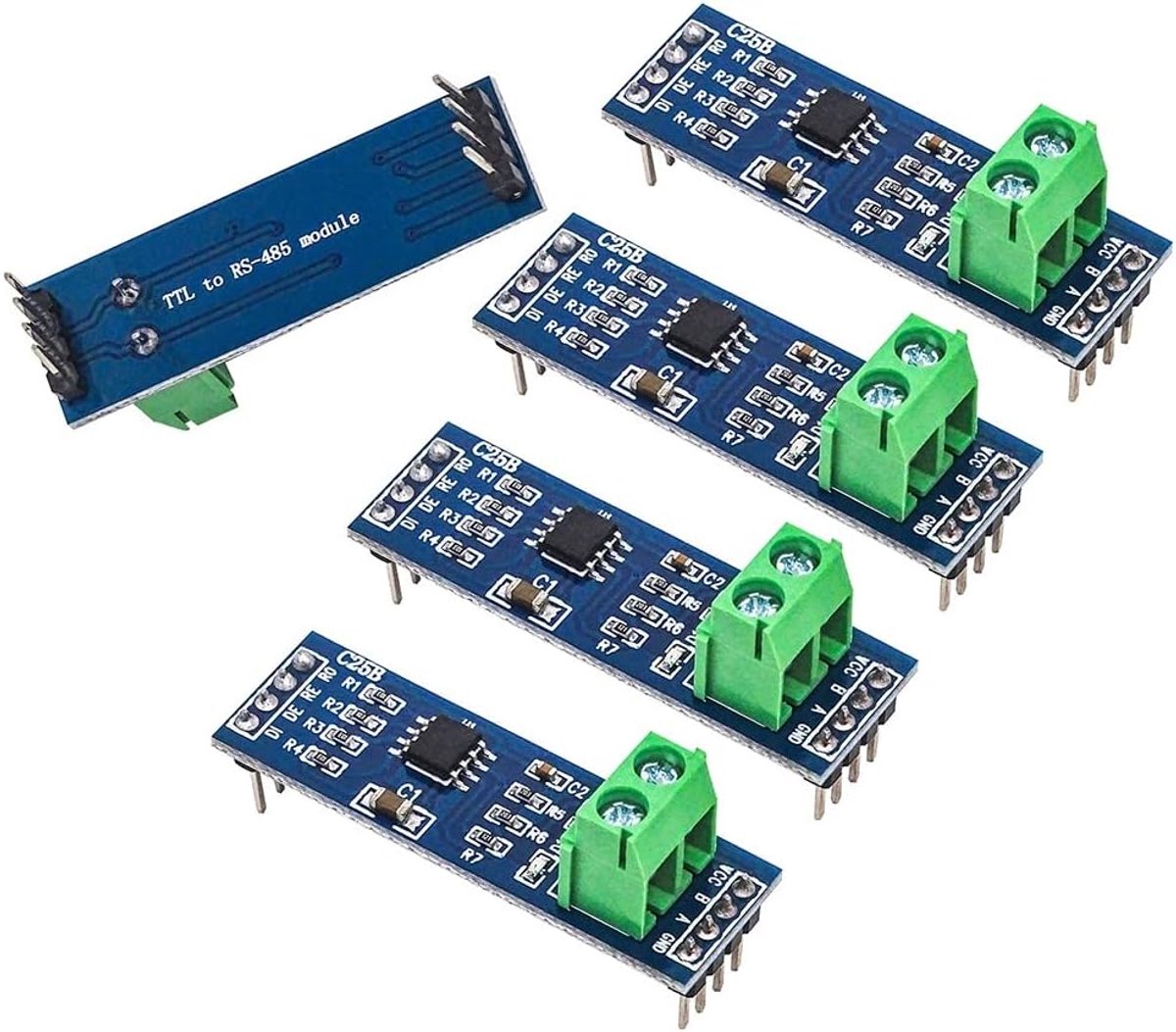 5 STKS 5V MAX485/RS485 Module TTL naar RS-485 MCU Ontwikkelingsbord