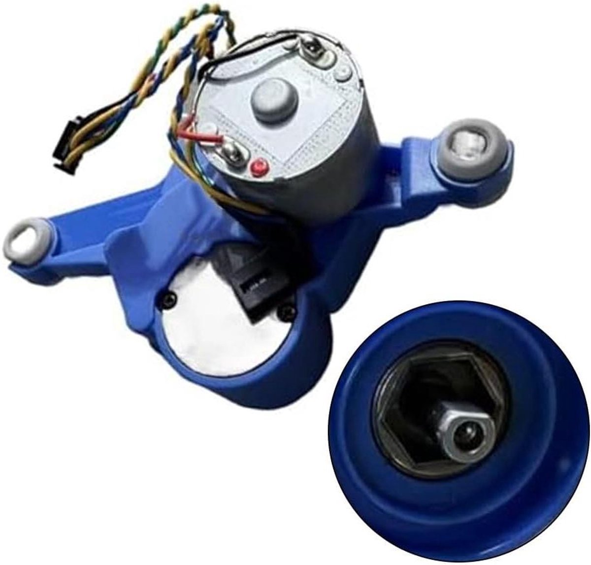 Zijborstelmotor Robotstofzuiger - Reserveonderdeel Stofzuiger Motor - Robot Stofzuiger Onderhoud - Geluidsarme Werking - 1 Stuk - Zwart
