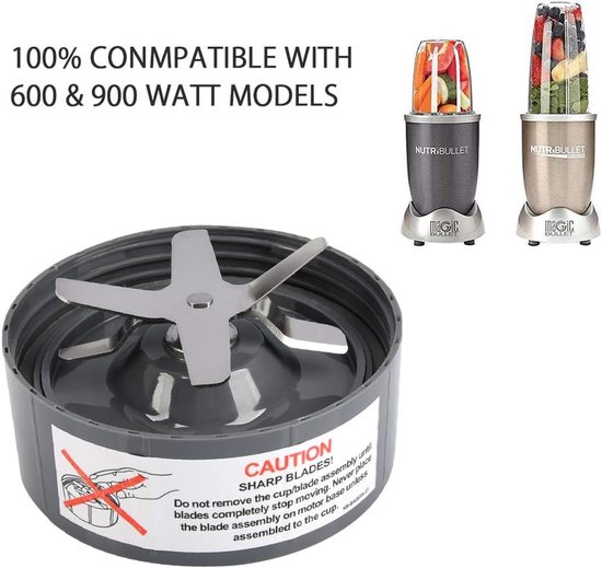 SnelShoppen - 600W/900W Vervangings Blender Mes, Rvs Mes Basis Juicer Accessoire, Geschikt voor Smoothies, Sap en Proteïne Shakes, Duurzaam en Roestvr — afbeelding 5