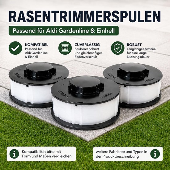 Spoelen voor grastrimmer, draadspoel — afbeelding 5
