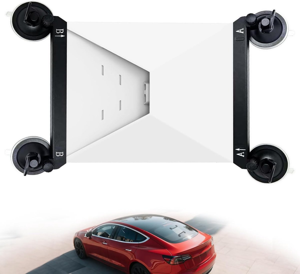 2 suction cup holders for Starlink Mini, satellite signal stabilization accessories, for use on car roofs or glass - ShopVlot