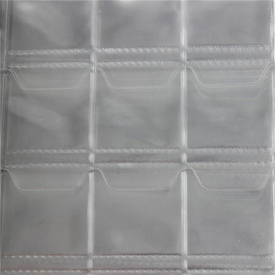 Munten Album - Muntencollectie Boek - Munten Organiseren - 120 Zakken - 158 x 114 cm - Zwart — afbeelding 3