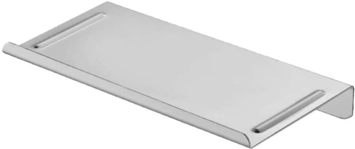 SnelShoppen - Wandhouder voor Toilet Telefoonhouder - RVS Badkamer Accessoire - Vintage Design - Duurzame Badkamershelf - Geschikt voor Tegels en Glad