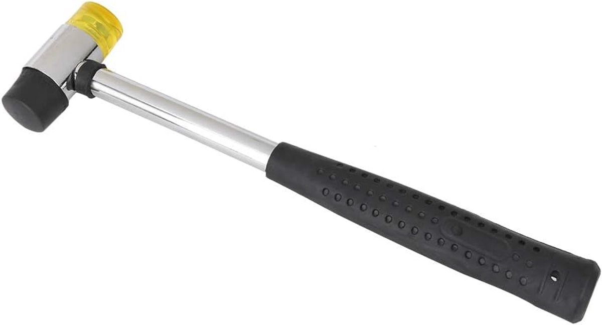 Fret hamer gitaar onderhoud kit - dubbele kop met rubber - comfortabel handvat - ideaal voor luthiers - ShopVlot