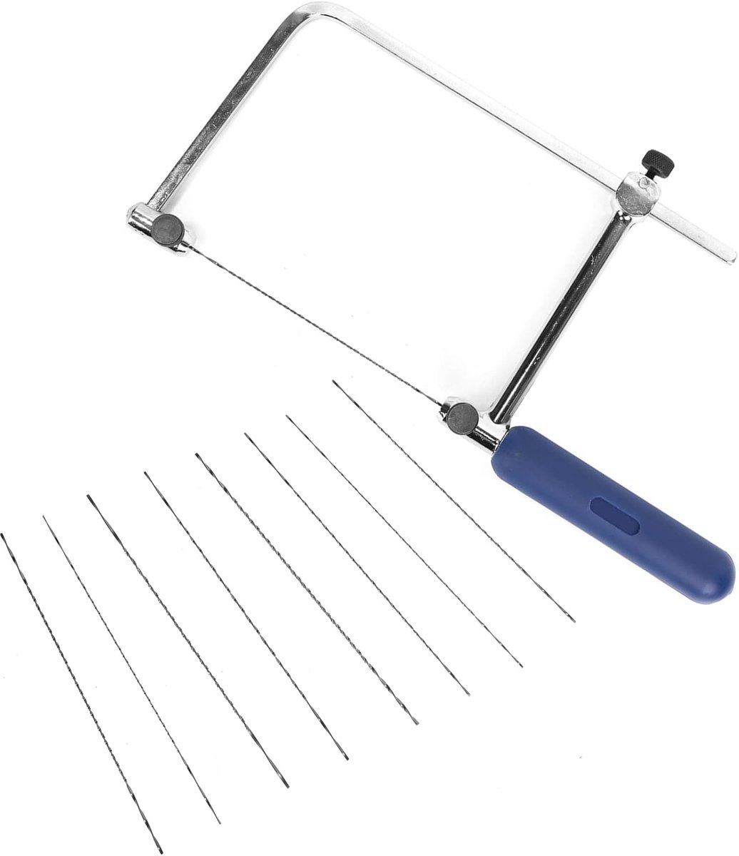 Set van 8 U-vormige zaagbladen van 4 inch voor DIY-projecten, houtbewerking, acryl en metaalbewerking