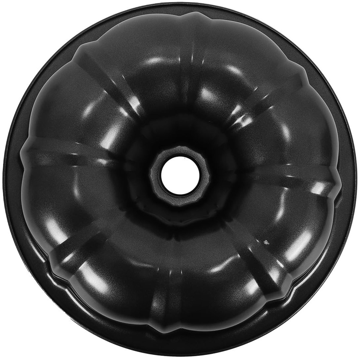Omgoods - Fluted Cakevorm - 26 cm Rond en Antiaanbak