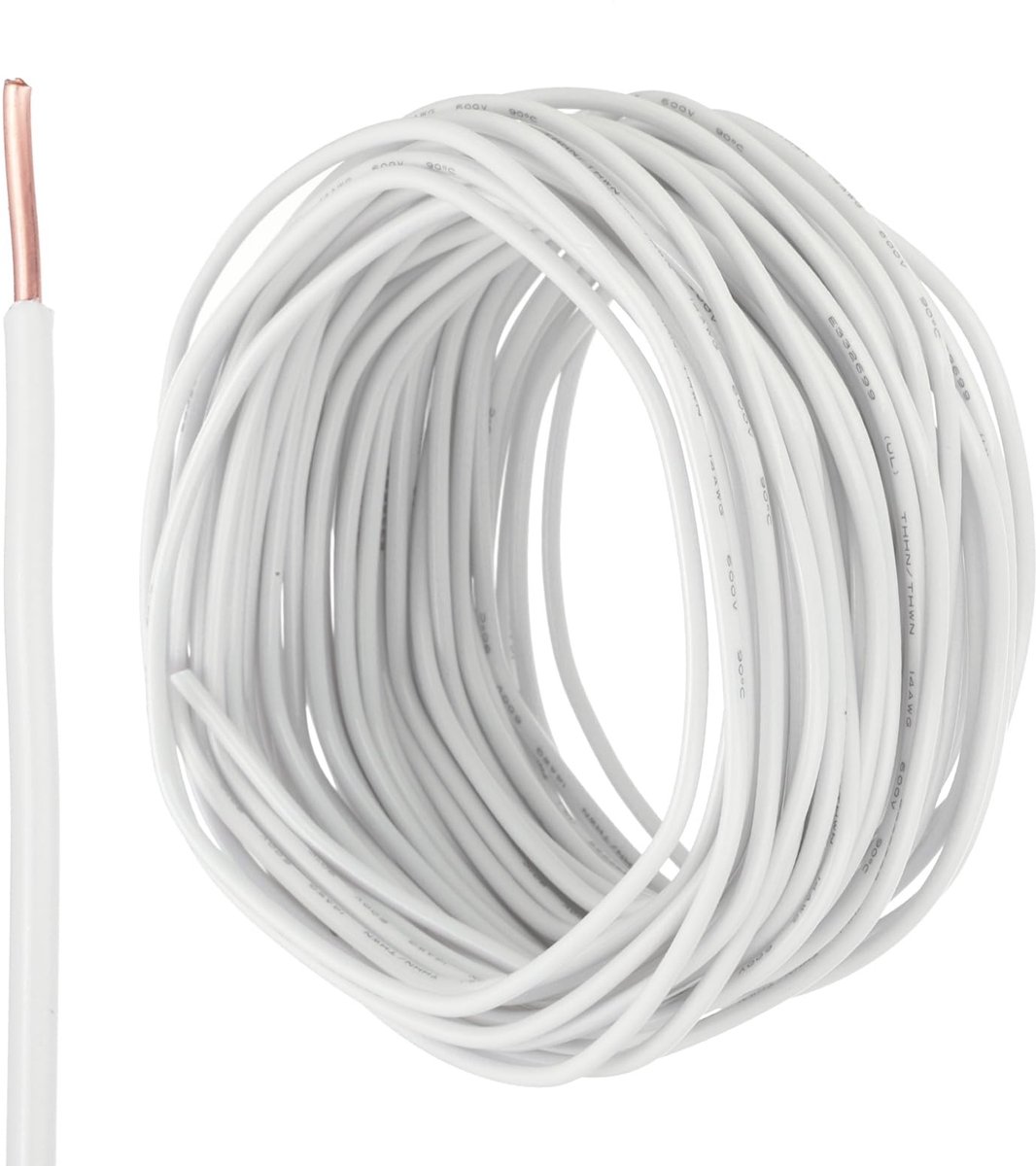 Omgoods - Geïsoleerde Koperen Aansluitkabel 14 AWG voor Diverse Toepassingen